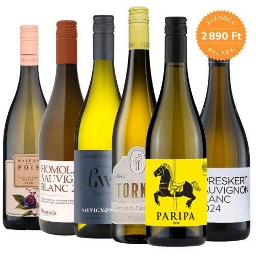Magyar Sauvignon Blanc borcsomag (5+1 palack ajándék)