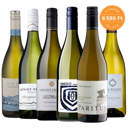 Új-zélandi Sauvignon Blanc borcsomag (5+1 palack ajándék)