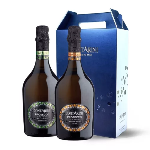 Contarini Prosecco DOC DUO PACK díszdobozzal