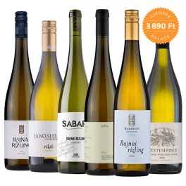   Magyar Rajnai Riesling válogatás borcsomag (5+1 palack ajándék)