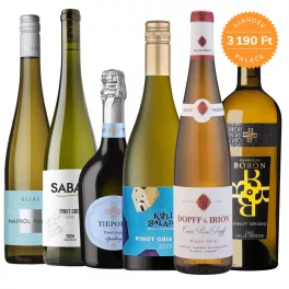   Pinot Grigio VS Szürkebarát  borcsomag (5+1 palack ajándék)