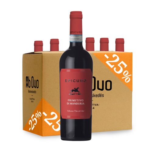 Epicuro Primitivo di Manduria DOP 2023 karton ajánlat