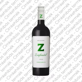 Epicuro Zinfandel Organic 2024 címkehibás termék