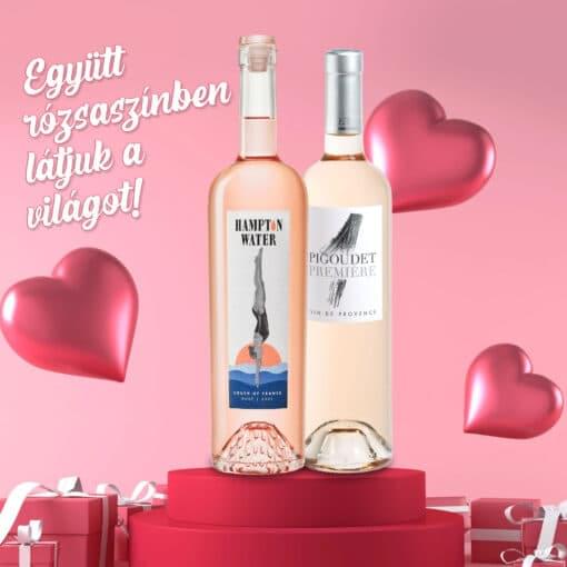 Együtt rózsaszínben látjuk a világot! borcsomag