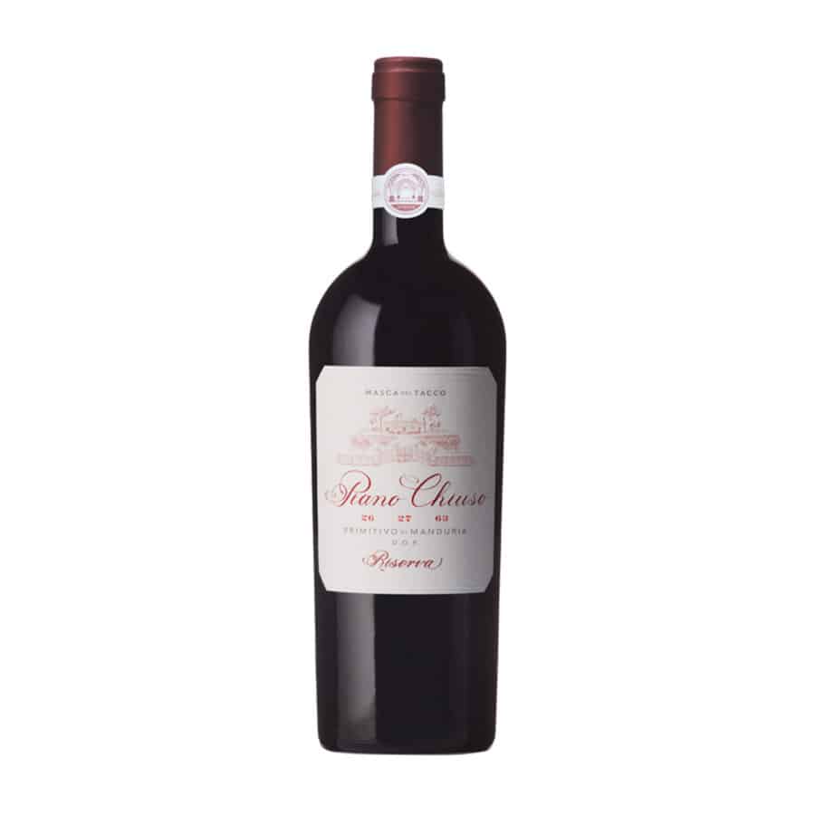 Masca del Tacco Piano Chiuso Primitivo di Manduria DOP Riserva 2021