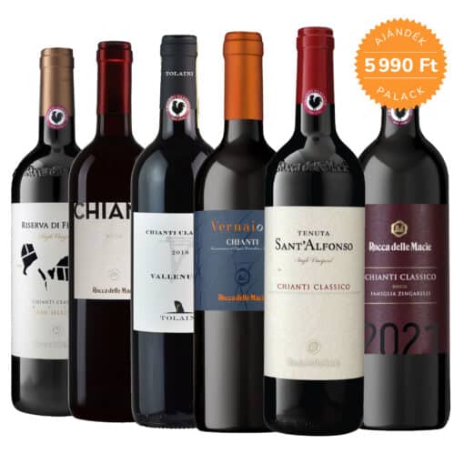 Chianti Deluxe borcsomag (5+1 palack ajándék)