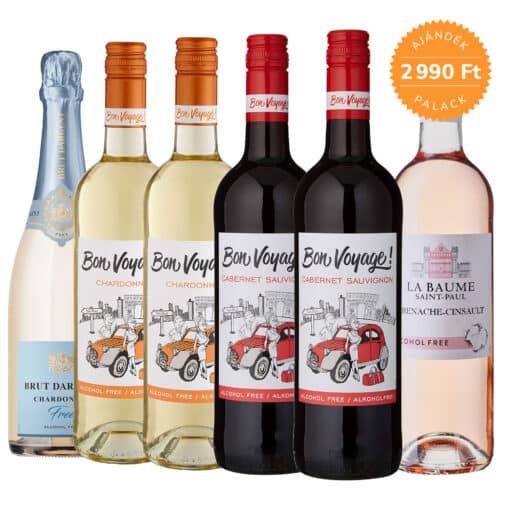 Alkoholmentes borcsomag 5+1 palack ajándék