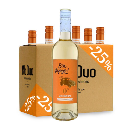 Bon Voyage Chardonnay alkoholmentes bor karton ajánlat