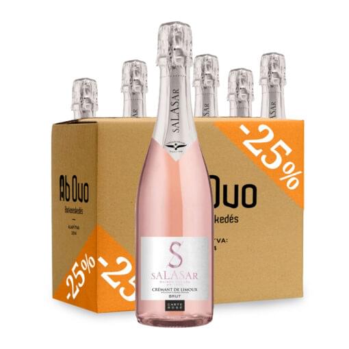 Maison Salasar Cremant de Limoux “Carte Rose” Brut NV karton ajánlat