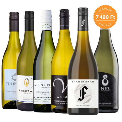 Új-zélandi Sauvignon Blanc borcsomag (5+1 palack ajándék)