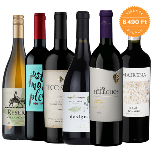 Argentin vegyes borcsomag 5+1 palack ajándék