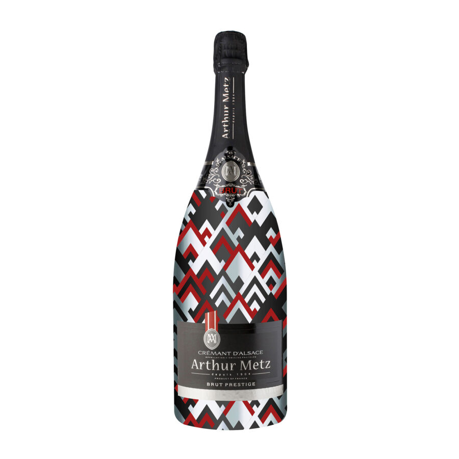 Arthur Metz Brut Prestige Cremant Sleeve Magnum NV Pezsgő