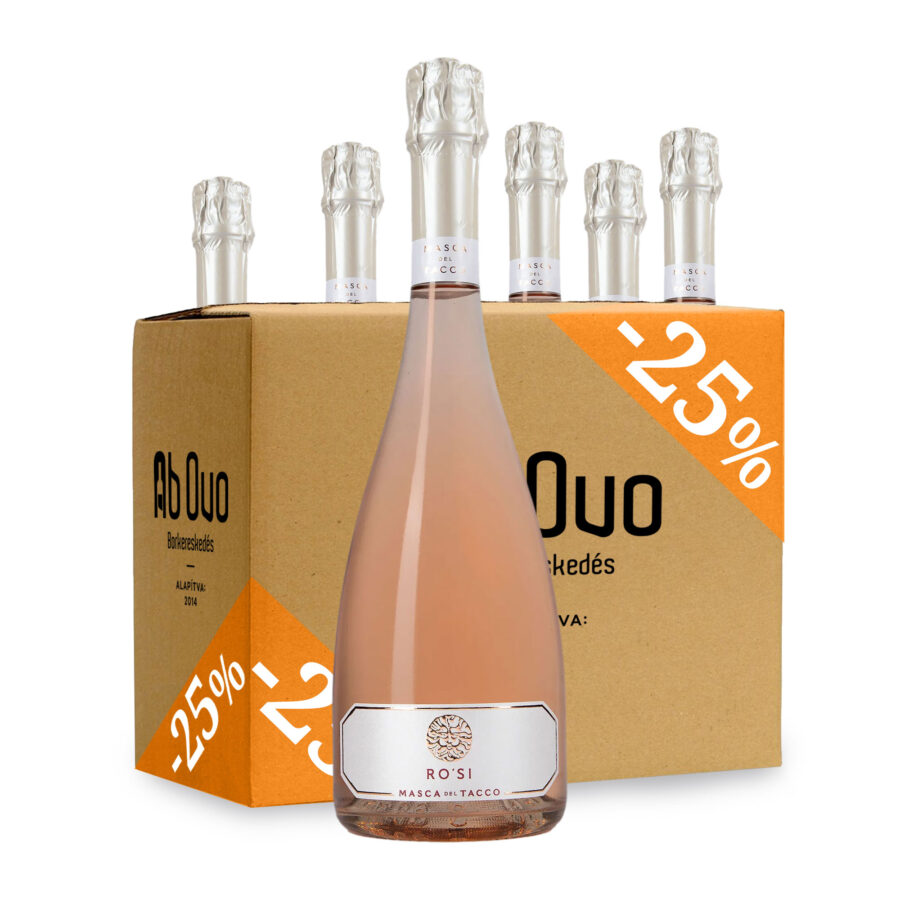 Masca del Tacco Ro’Si Susumaniello Vino Spumante Rosato karton ajánlat