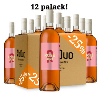 Taschner Kékfrankos Rosé 2023 karton ajánlat 12 palack (Ab Ovo saját címkés)