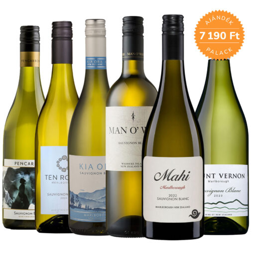 Új-zélandi Sauvignon Blanc borcsomag (5+1 palack ajándék)