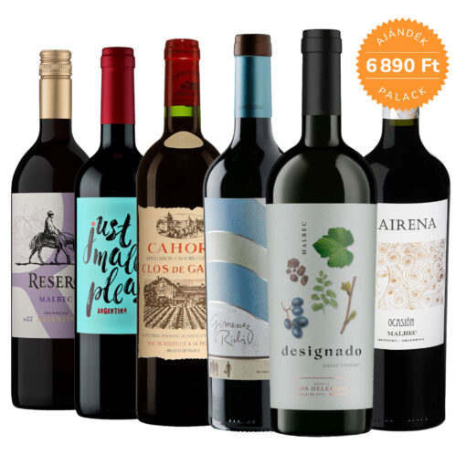 Malbec borcsomag 5+1 palack ajándék