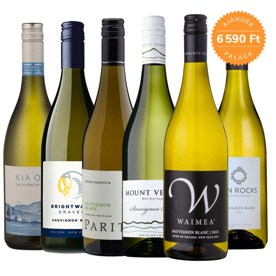 Új-zélandi Sauvignon Blanc borcsomag (5+1 palack ajándék)